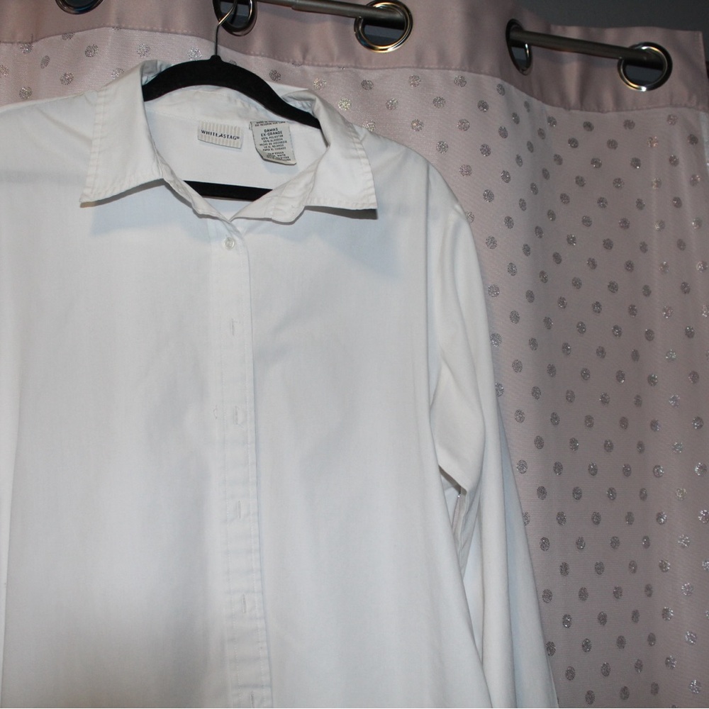 White button up shirt
